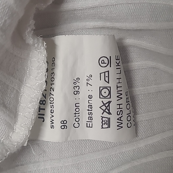 WOMEN'S SHEIN SPAGHETTI CROP TOP SHIRT - Picture 2 of 5